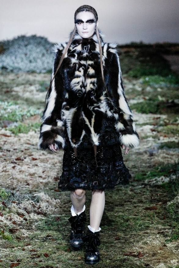 Alexander McQueen / осень-зима 2014-2015