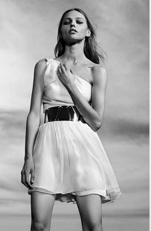 Платье‒сарафаны с коллекции Saint Laurent / Весна-лето 2014-2015